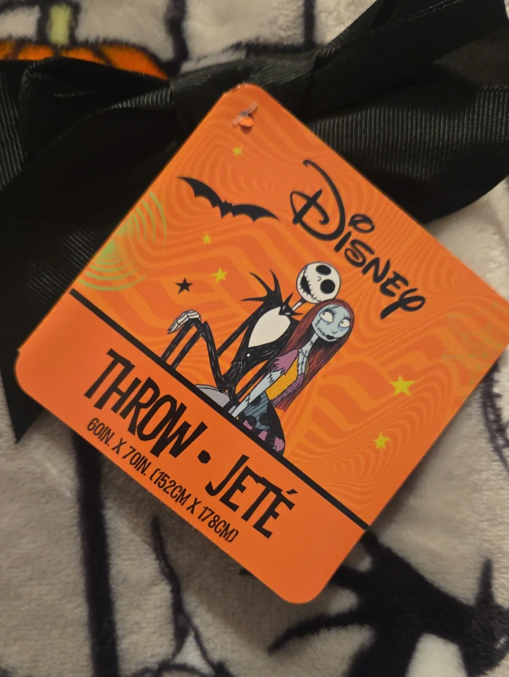 Disney Jack Skellington & Sally Throw